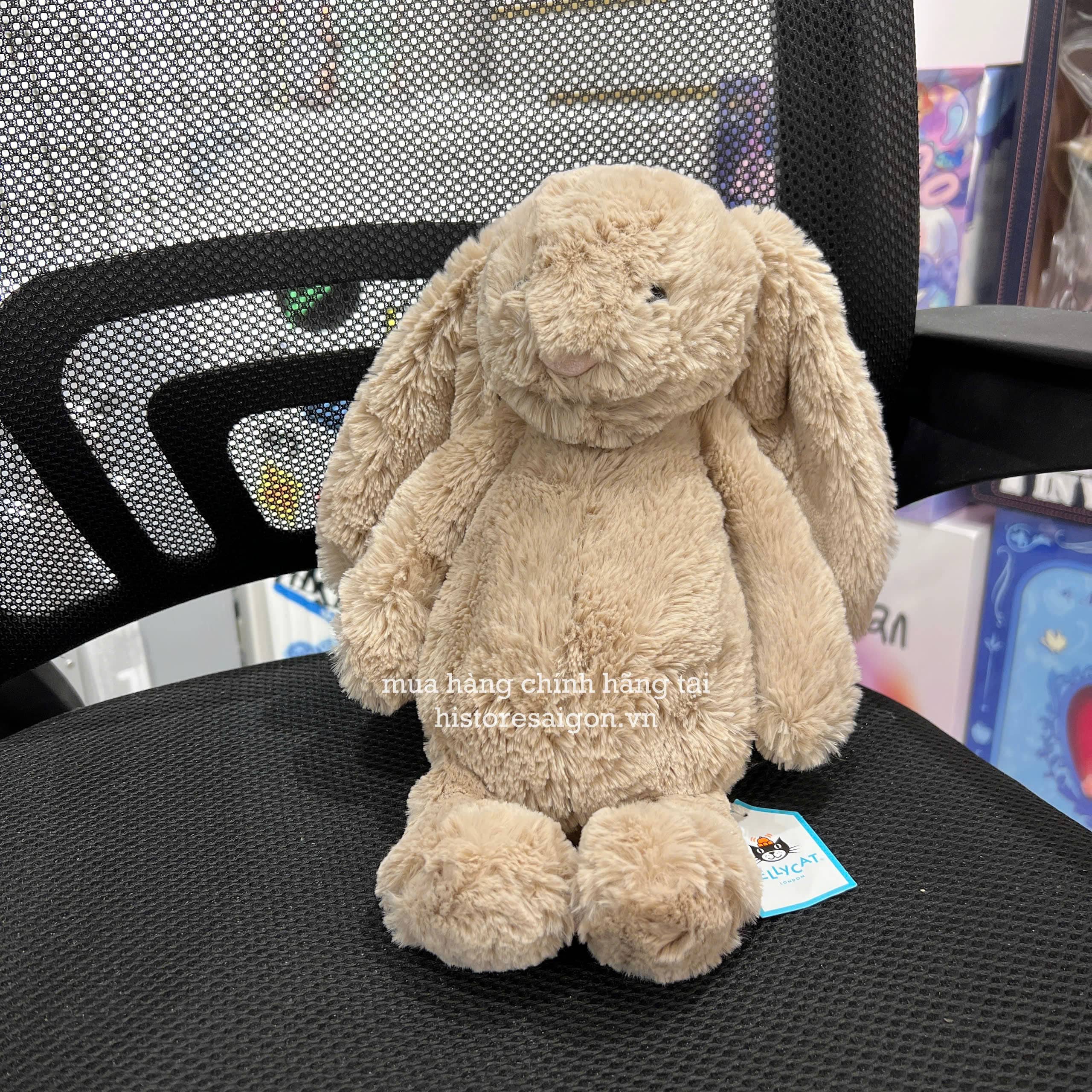 2144 - JellyCat Bashful Bunny Beige 31cm - Jellycat Bashful Beige Bunny Medium 31cm [HÀNG CHÍNH HÃNG]