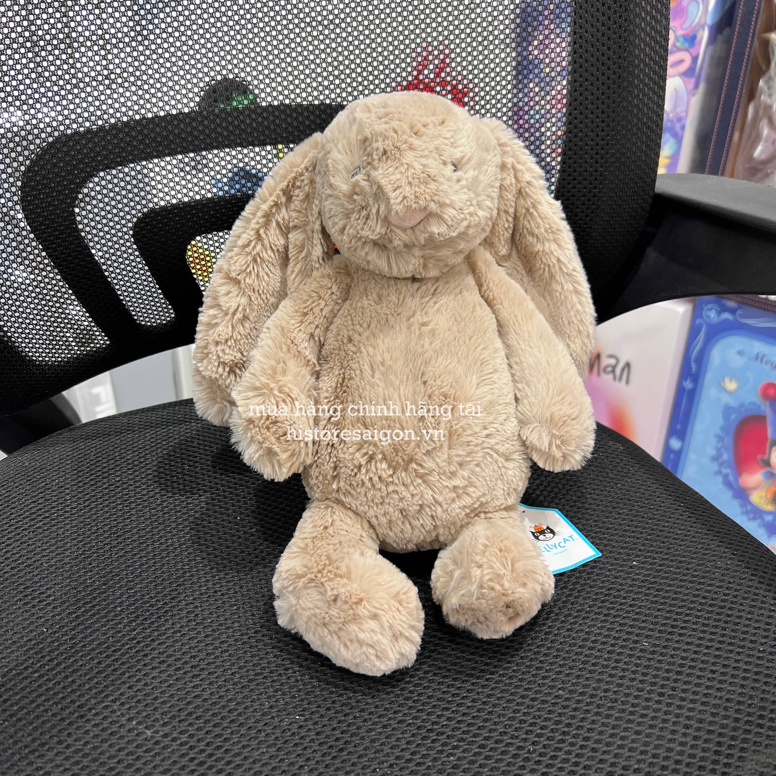 2144 - JellyCat Bashful Bunny Beige 31cm - Jellycat Bashful Beige Bunny Medium 31cm [HÀNG CHÍNH HÃNG]
