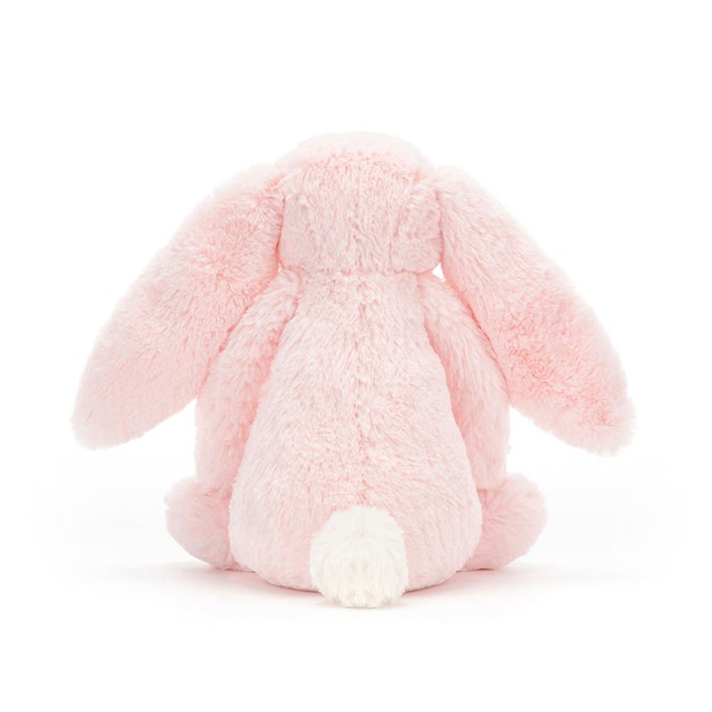 2143 - JellyCat Bashful Bunny Blush 31cm - Jellycat Bashful Blush Bunny Medium 31cm Màu Hồng Đào [HÀNG CHÍNH HÃNG]
