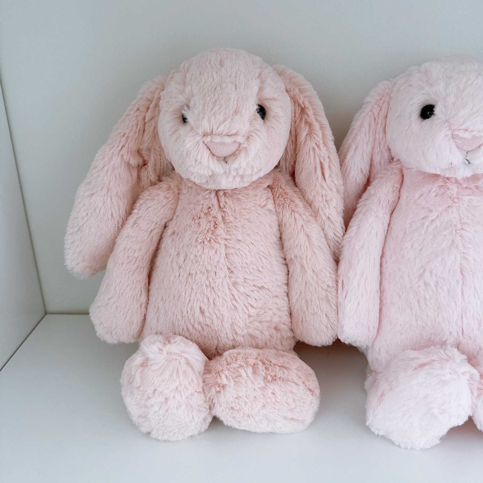 2143 - JellyCat Bashful Bunny Blush 31cm - Jellycat Bashful Blush Bunny Medium 31cm Màu Hồng Đào [HÀNG CHÍNH HÃNG]