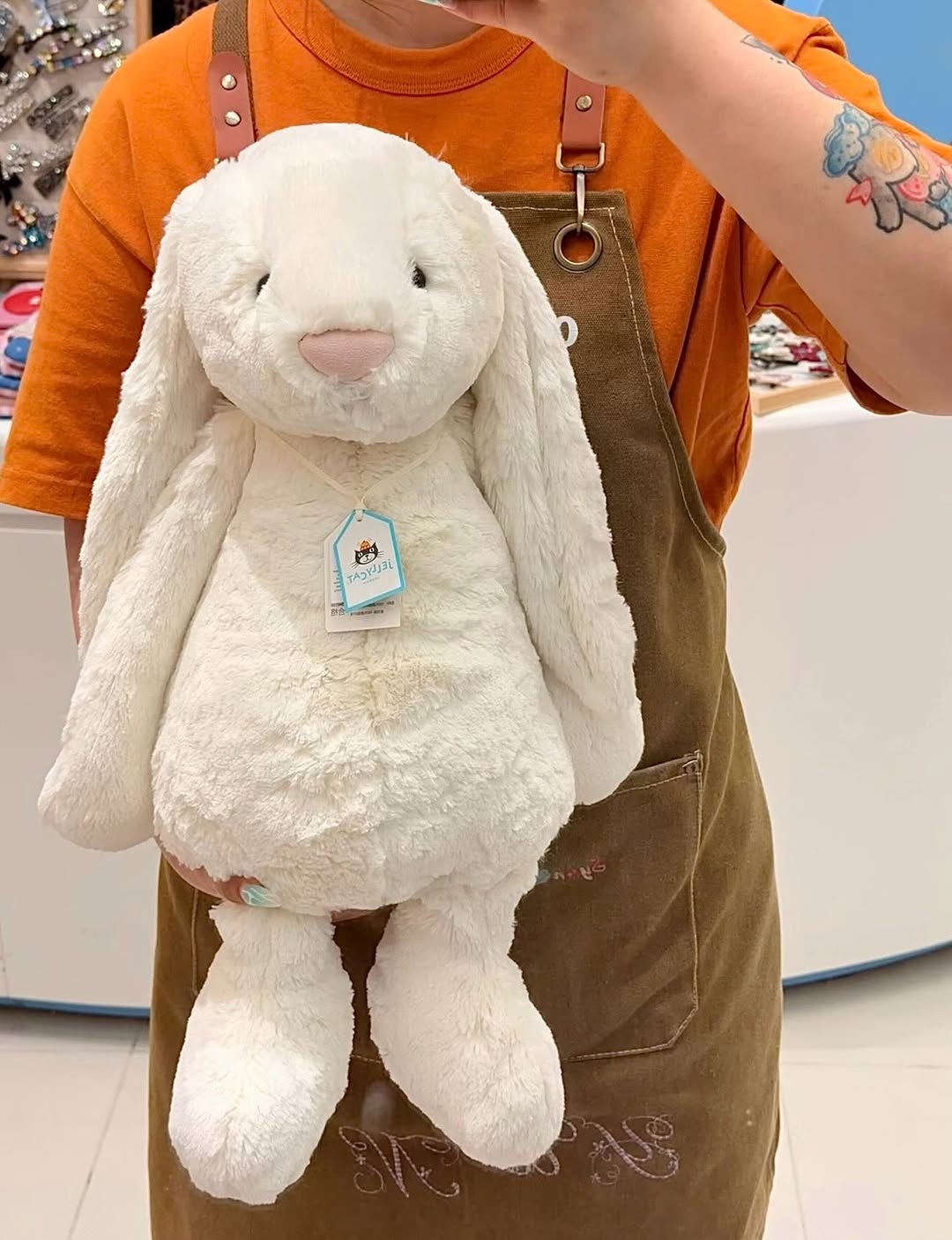 Jellycat Bashful Bunny Cream Huge 51cm | Chính Hãng - Giao Nhanh 2H