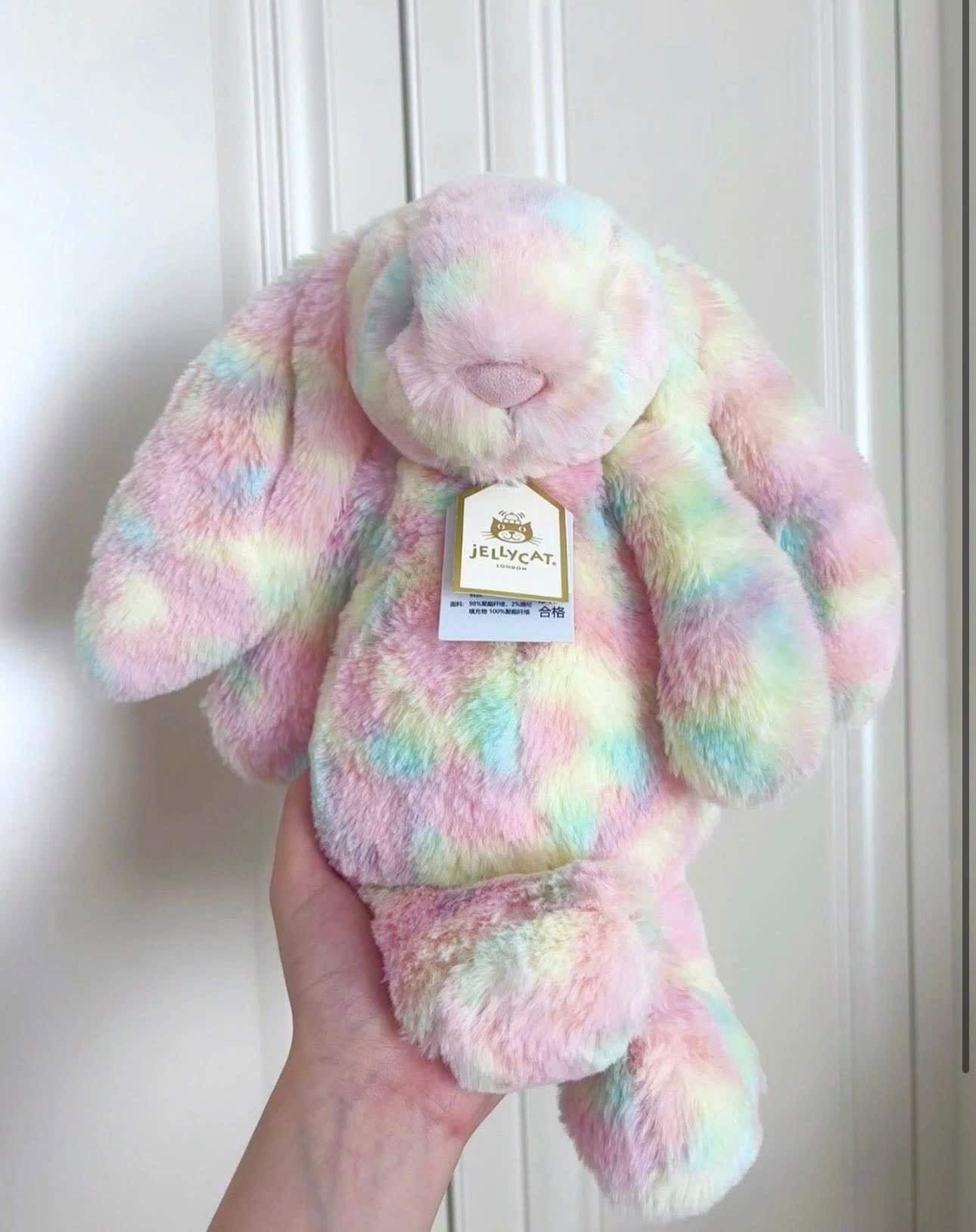 2217 - JellyCat Bashful Bunny Lazulia 31cm - Jellycat Bashful Lazulia Bunny Medium 31cm [HÀNG CHÍNH HÃNG]