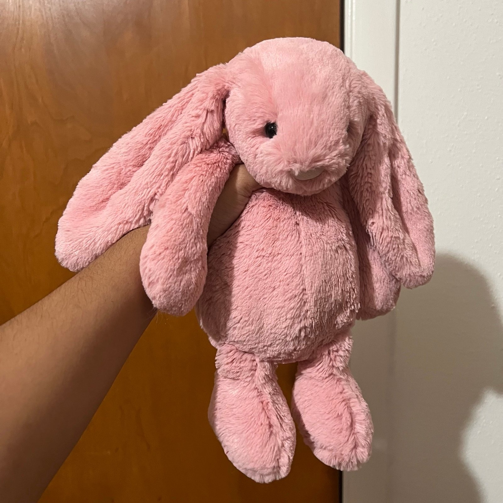 2207 - JellyCat Bashful Bunny Petal 31cm - Jellycat Bashful Petal Bunny Medium 31cm Màu Hồng Tim [HÀNG CHÍNH HÃNG]