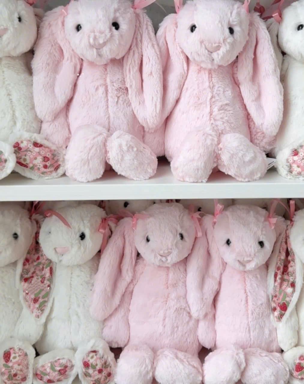 2167 - JellyCat Bashful Bunny Pink 31cm - Jellycat Bashful Pink Bunny Medium 31cm Màu Hồng Sakura [HÀNG CHÍNH HÃNG]