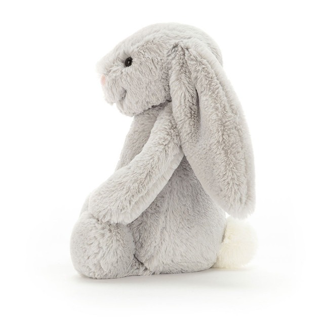 2196 - JellyCat Bashful Bunny Silver 31cm - Jellycat Bashful Silver Bunny Medium 31cm [HÀNG CHÍNH HÃNG]