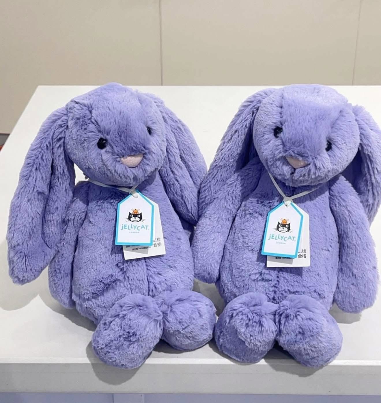 Jellycat Bashful Bunny Viola Medium 31cm Chính Hãng