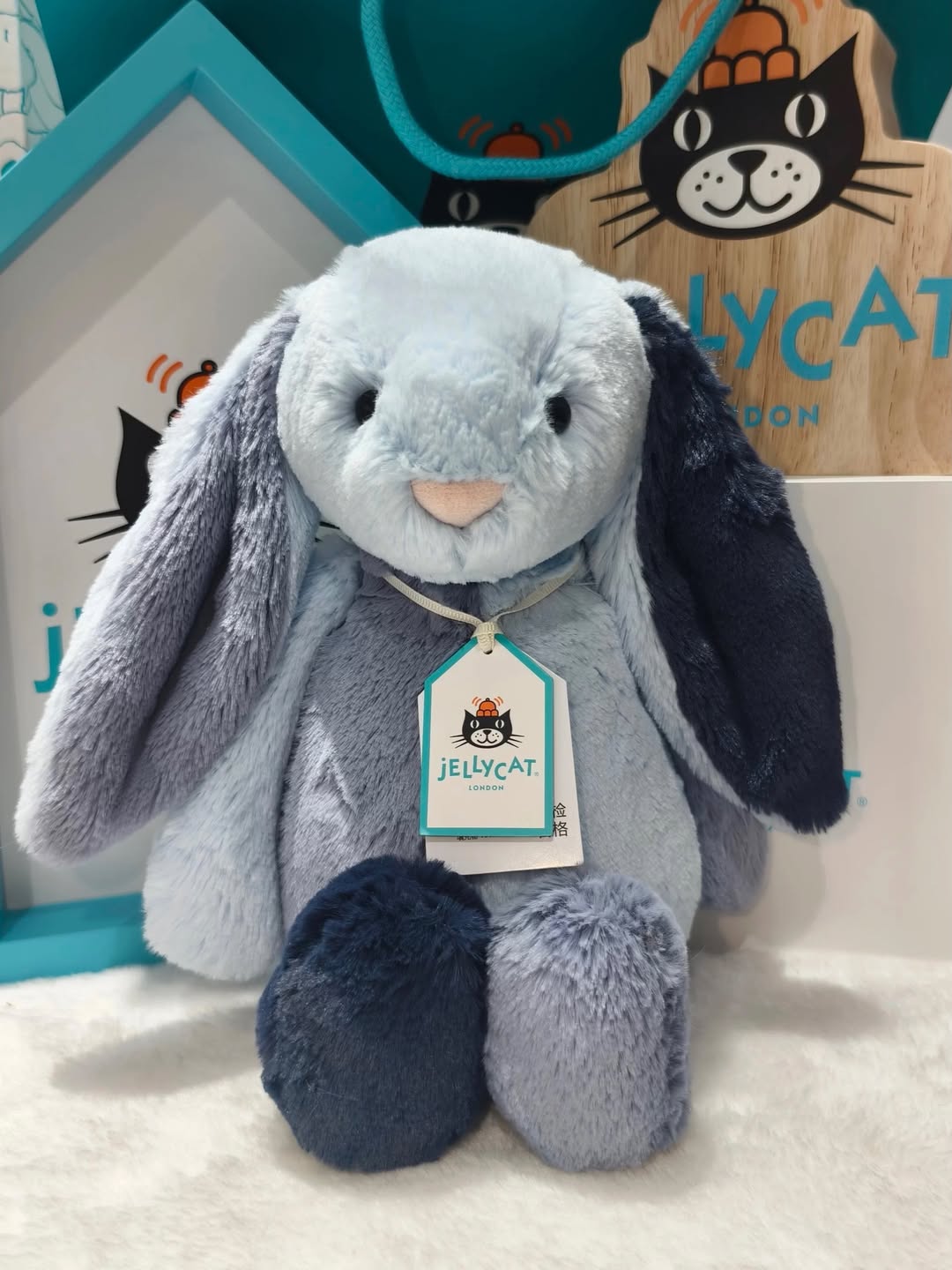 Jellycat Bashful 'Puddlesea' Bunny Medium 31cm Chính Hãng