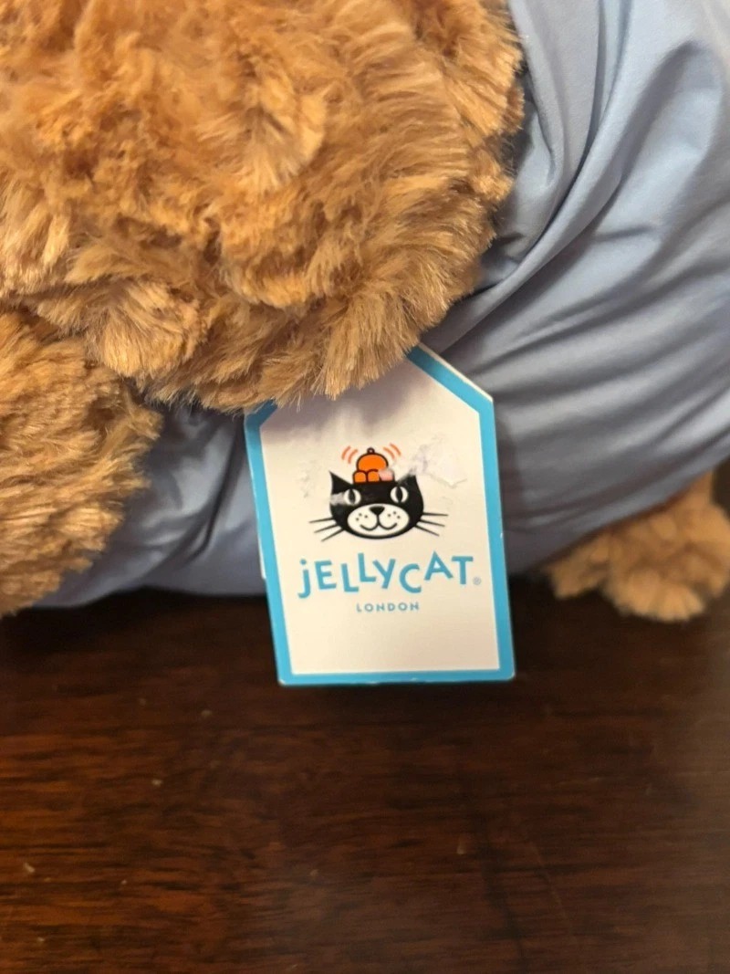 2083 - JellyCat Bear Bartholomew Snow Suit 31cm - JellyCat Bartholomew Bear Snow Suit Medium 31cm [HÀNG CHÍNH HÃNG]