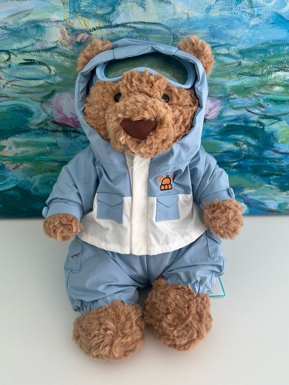 2083 - JellyCat Bear Bartholomew Snow Suit 31cm - JellyCat Bartholomew Bear Snow Suit Medium 31cm [HÀNG CHÍNH HÃNG]