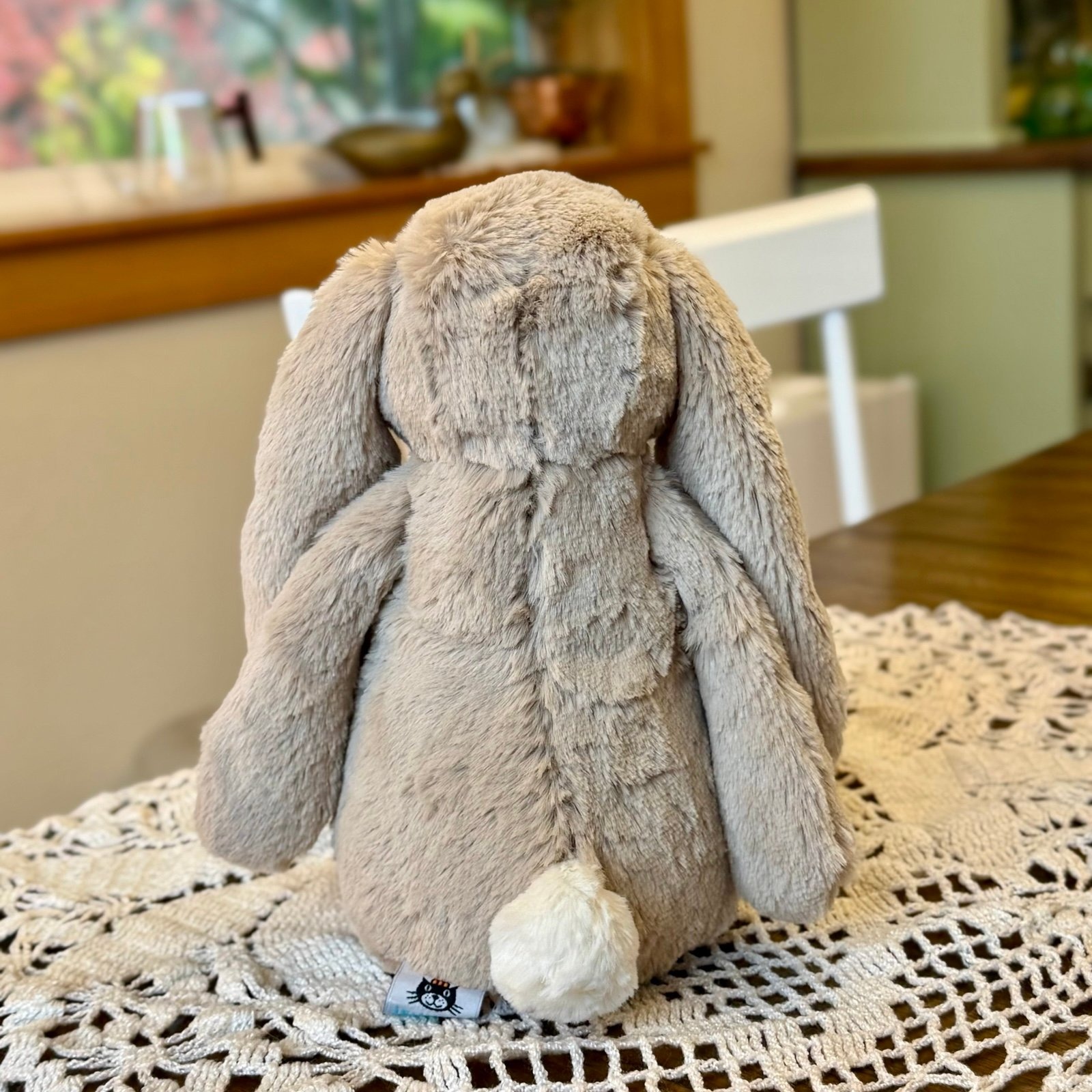 2181 - JellyCat Blossom Bunny Beige 'Petal' 31cm - Jellycat Blossom Cream Bunny Beige 'Petal' Medium 31cm [HÀNG CHÍNH HÃNG]