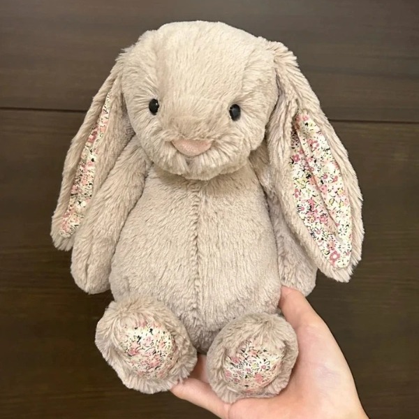 2181 - JellyCat Blossom Bunny Beige 'Petal' 31cm - Jellycat Blossom Cream Bunny Beige 'Petal' Medium 31cm [HÀNG CHÍNH HÃNG]