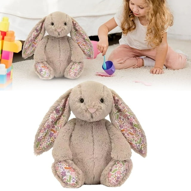 2181 - JellyCat Blossom Bunny Beige 'Petal' 31cm - Jellycat Blossom Cream Bunny Beige 'Petal' Medium 31cm [HÀNG CHÍNH HÃNG]