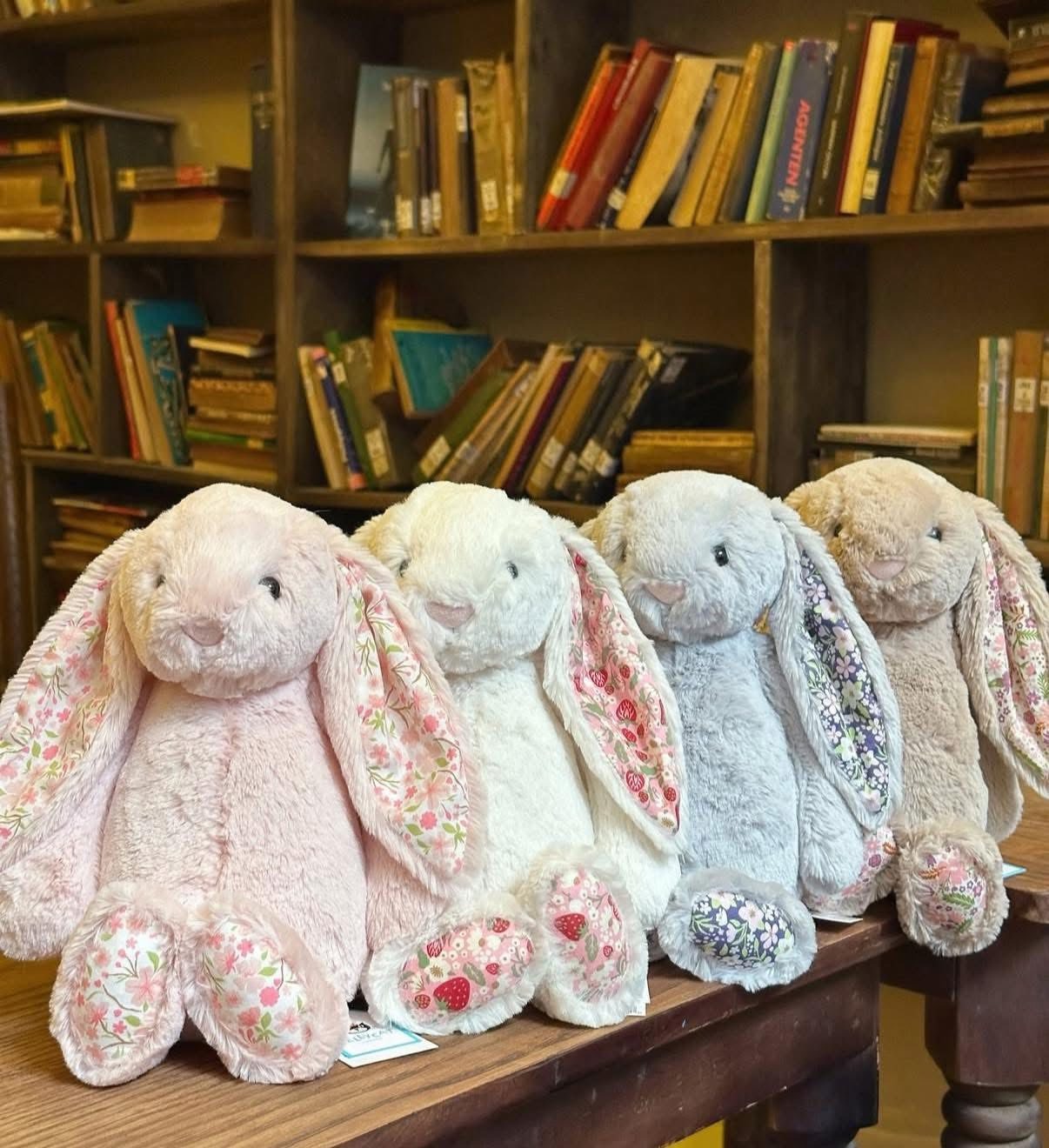 2654 - Jellycat Blossom Bunny Blush Cherry Huge 51cm [HÀNG CHÍNH HÃNG]