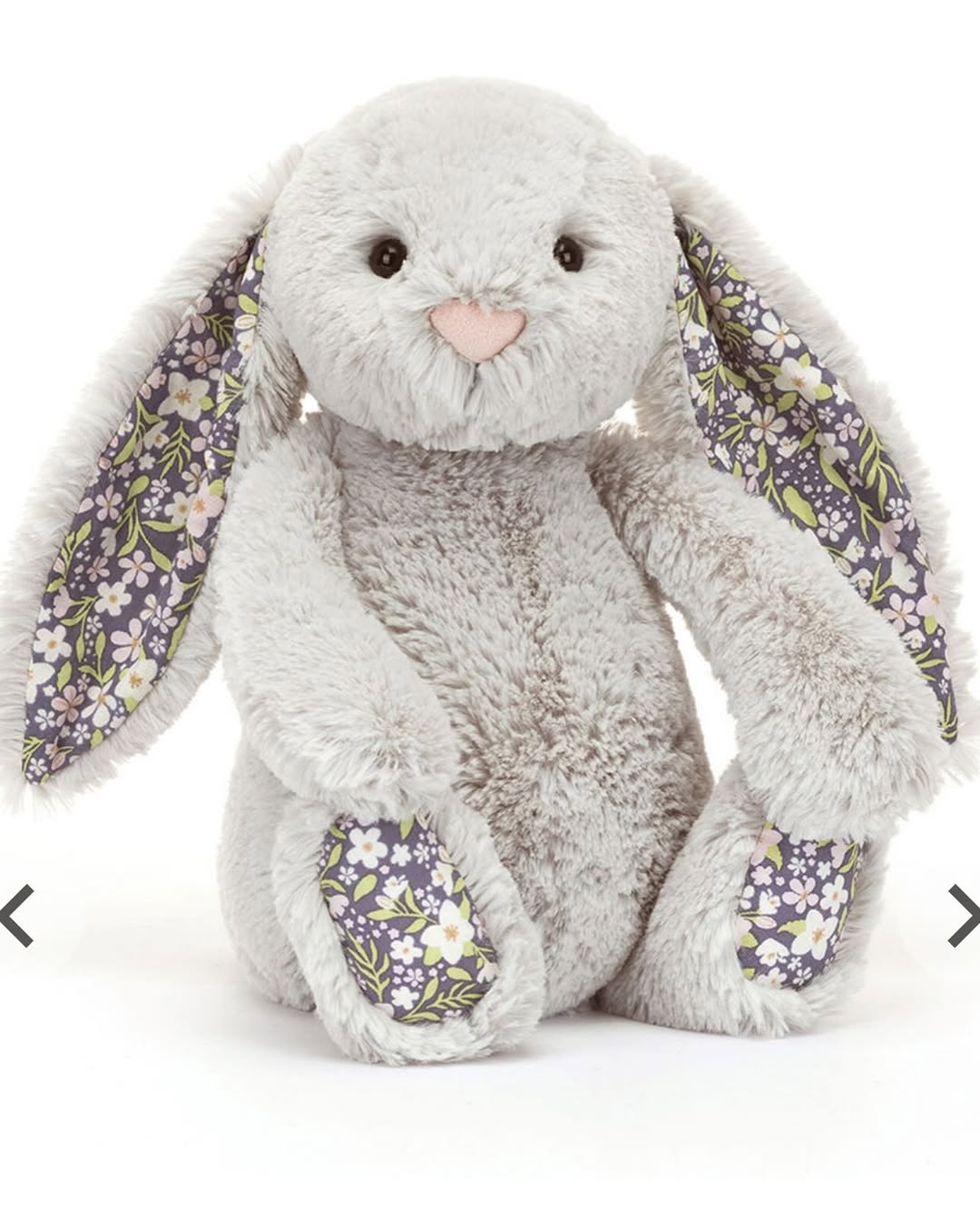 2080 - JellyCat Blossom Bunny Bloom Silver 31cm - JellyCat Blossom Silver Bunny Bloom Medium 31cm [HÀNG CHÍNH HÃNG]