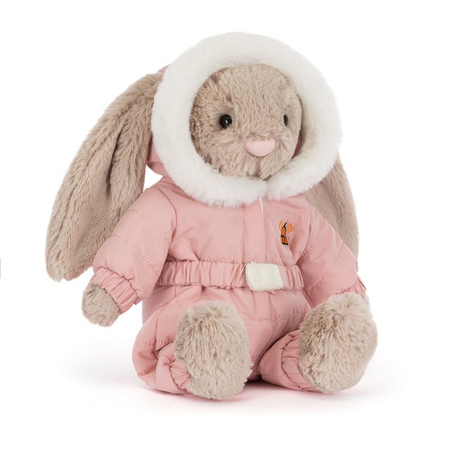 2084 - JellyCat Bunny Bashful Snow Suit 31cm - JellyCat Bashful Bunny Snow Suit Medium 31cm [HÀNG CHÍNH HÃNG]