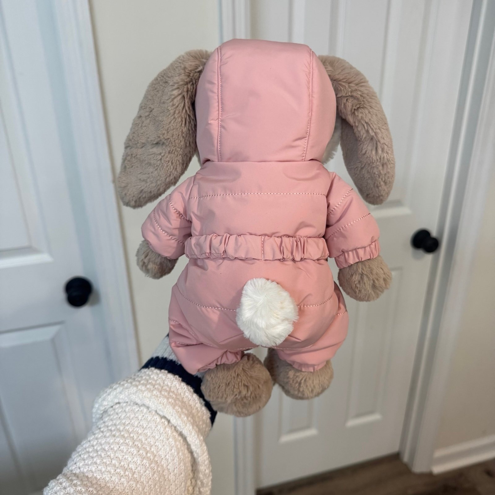 2084 - JellyCat Bunny Bashful Snow Suit 31cm - JellyCat Bashful Bunny Snow Suit Medium 31cm [HÀNG CHÍNH HÃNG]