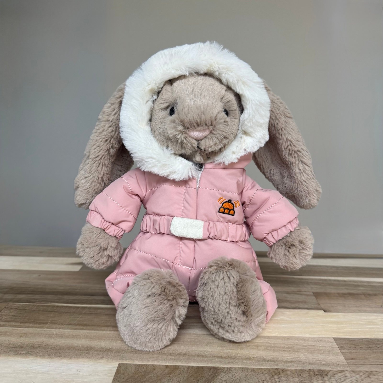 2084 - JellyCat Bunny Bashful Snow Suit 31cm - JellyCat Bashful Bunny Snow Suit Medium 31cm [HÀNG CHÍNH HÃNG]
