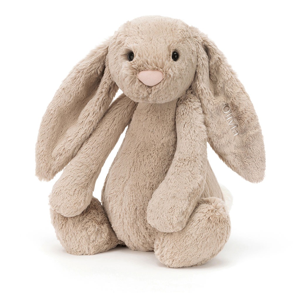 2259 - JellyCat Bunny Beige Bashful 36cm - Jellycat Bashful Bunny Beige Large 36cm [HÀNG CHÍNH HÃNG]