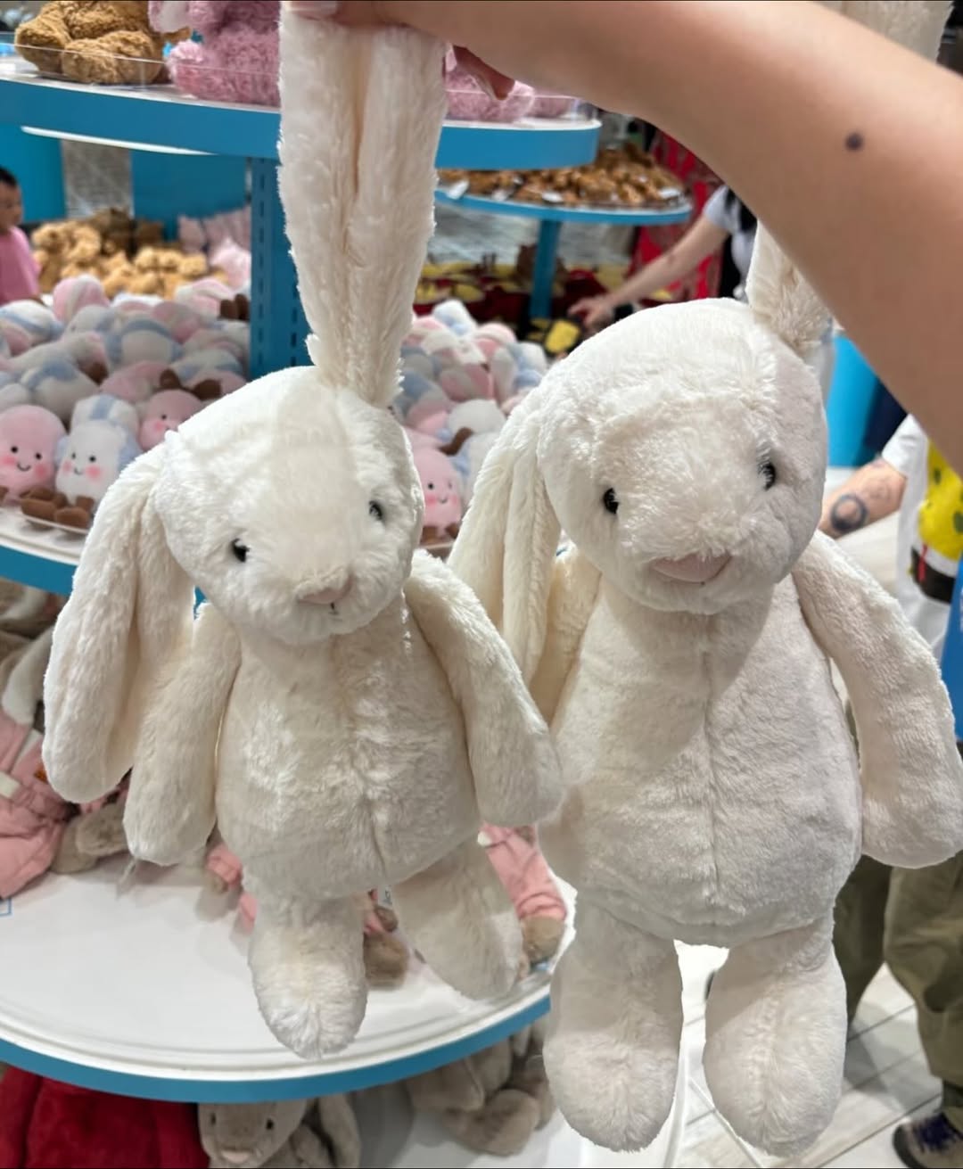 2082 - JellyCat Bunny Cream Bashful 31cm - Jellycat Bashful Bunny Cream Medium 31cm [HÀNG CHÍNH HÃNG]