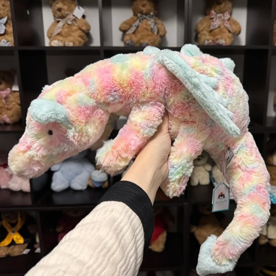 2172 - JellyCat Lazulia Dragon - Jellycat Rồng - Jellycat Lazulia Dragon 55cm - Jellycat Lazulia Dragon 66cm - SIÊU HIẾM [HÀNG CHÍNH HÃNG]