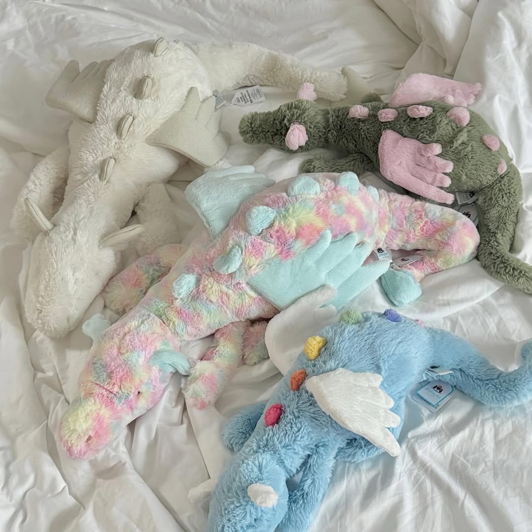 2172 - JellyCat Lazulia Dragon - Jellycat Rồng - Jellycat Lazulia Dragon 55cm - Jellycat Lazulia Dragon 66cm - SIÊU HIẾM [HÀNG CHÍNH HÃNG]