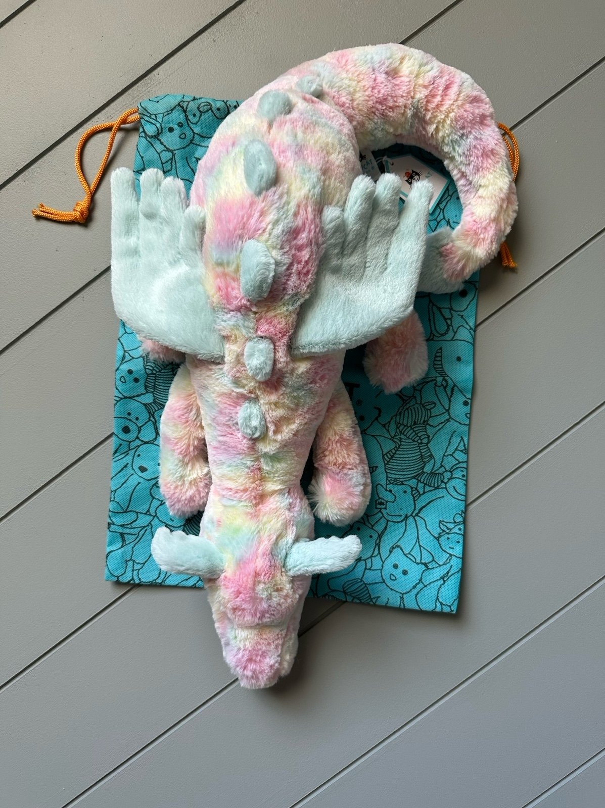 2172 - JellyCat Lazulia Dragon - Jellycat Rồng - Jellycat Lazulia Dragon 55cm - Jellycat Lazulia Dragon 66cm - SIÊU HIẾM [HÀNG CHÍNH HÃNG]