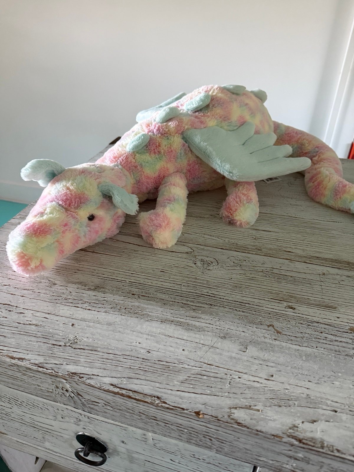 2172 - JellyCat Lazulia Dragon - Jellycat Rồng - Jellycat Lazulia Dragon 55cm - Jellycat Lazulia Dragon 66cm - SIÊU HIẾM [HÀNG CHÍNH HÃNG]