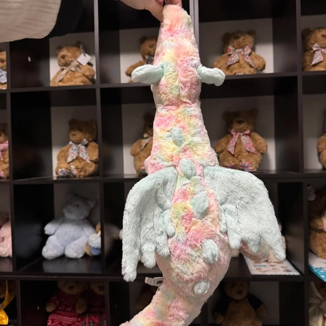 2172 - JellyCat Lazulia Dragon - Jellycat Rồng - Jellycat Lazulia Dragon 55cm - Jellycat Lazulia Dragon 66cm - SIÊU HIẾM [HÀNG CHÍNH HÃNG]