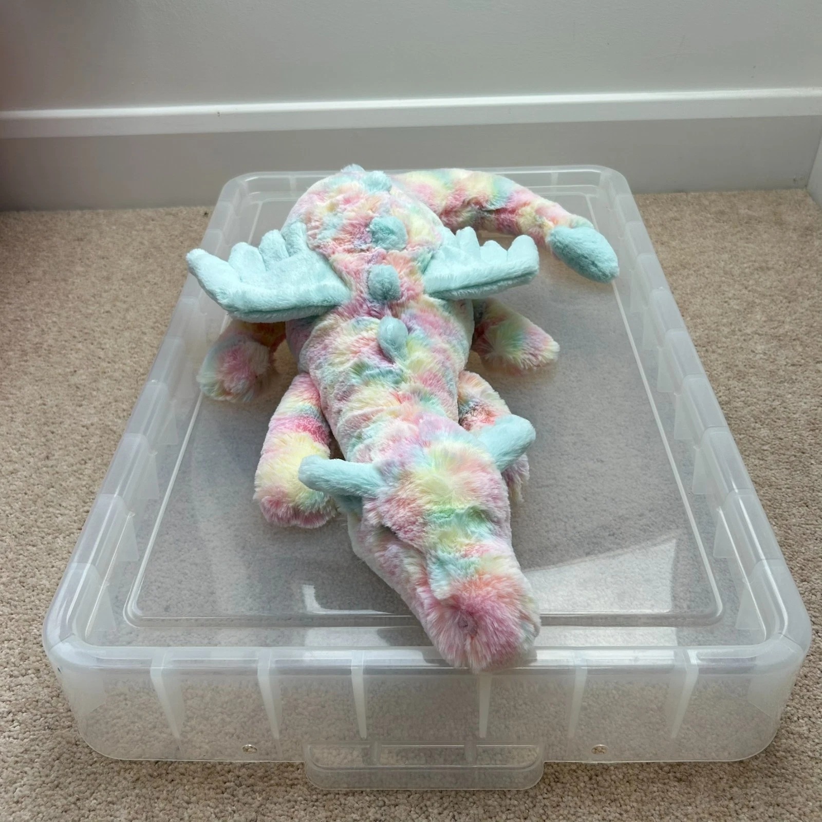 2172 - JellyCat Lazulia Dragon - Jellycat Rồng - Jellycat Lazulia Dragon 55cm - Jellycat Lazulia Dragon 66cm - SIÊU HIẾM [HÀNG CHÍNH HÃNG]