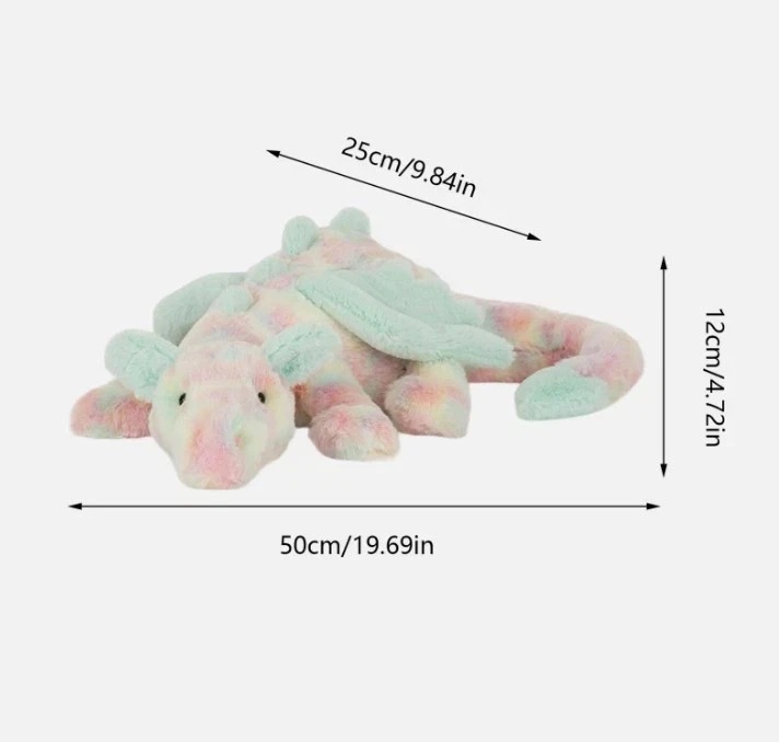 2172 - JellyCat Lazulia Dragon - Jellycat Rồng - Jellycat Lazulia Dragon 55cm - Jellycat Lazulia Dragon 66cm - SIÊU HIẾM [HÀNG CHÍNH HÃNG]