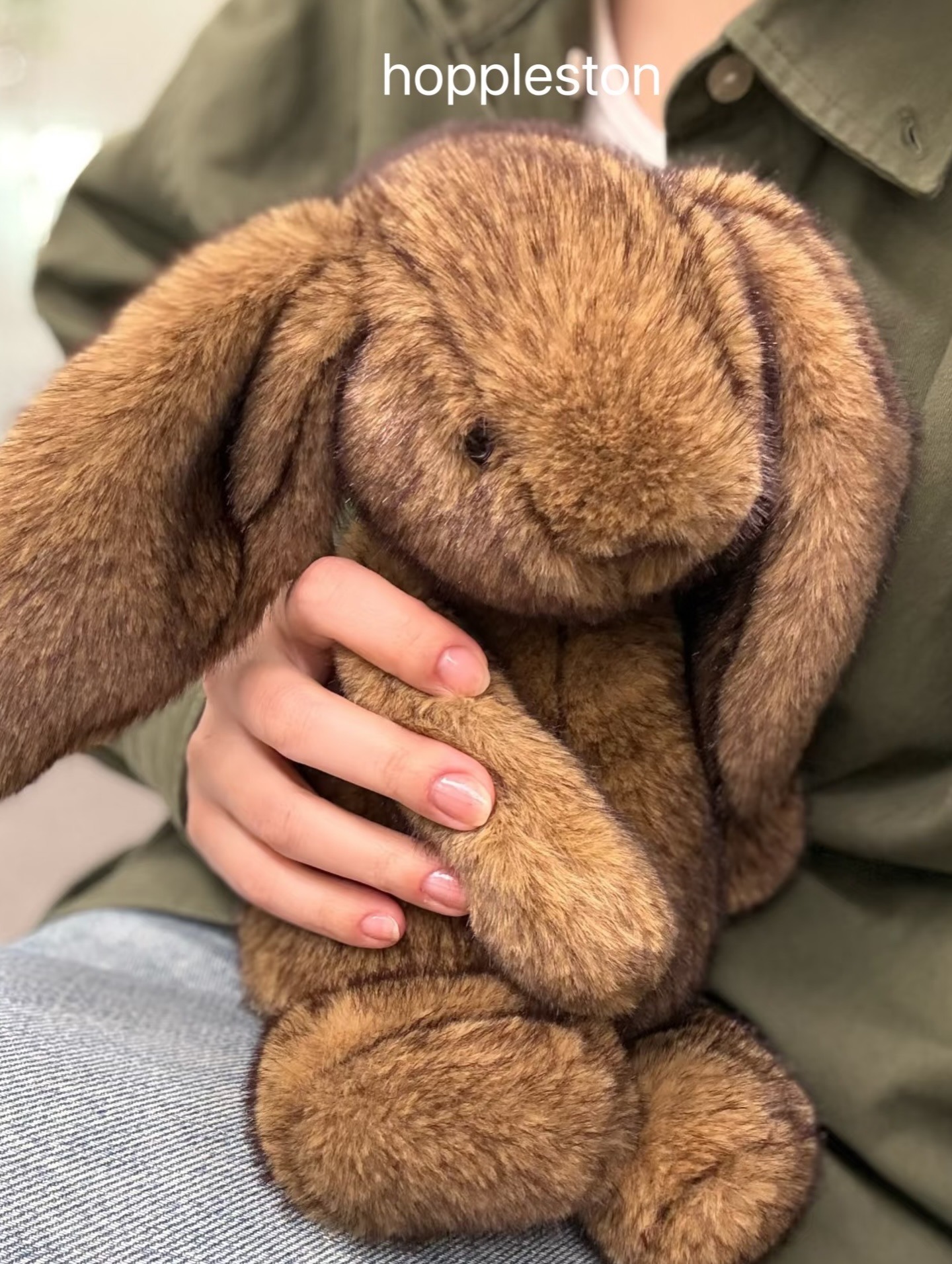 JellyCat Luxe Bunny Hoppleston 31cm CHÍNH HÃNG GIÁ TỐT GIAO NHANH