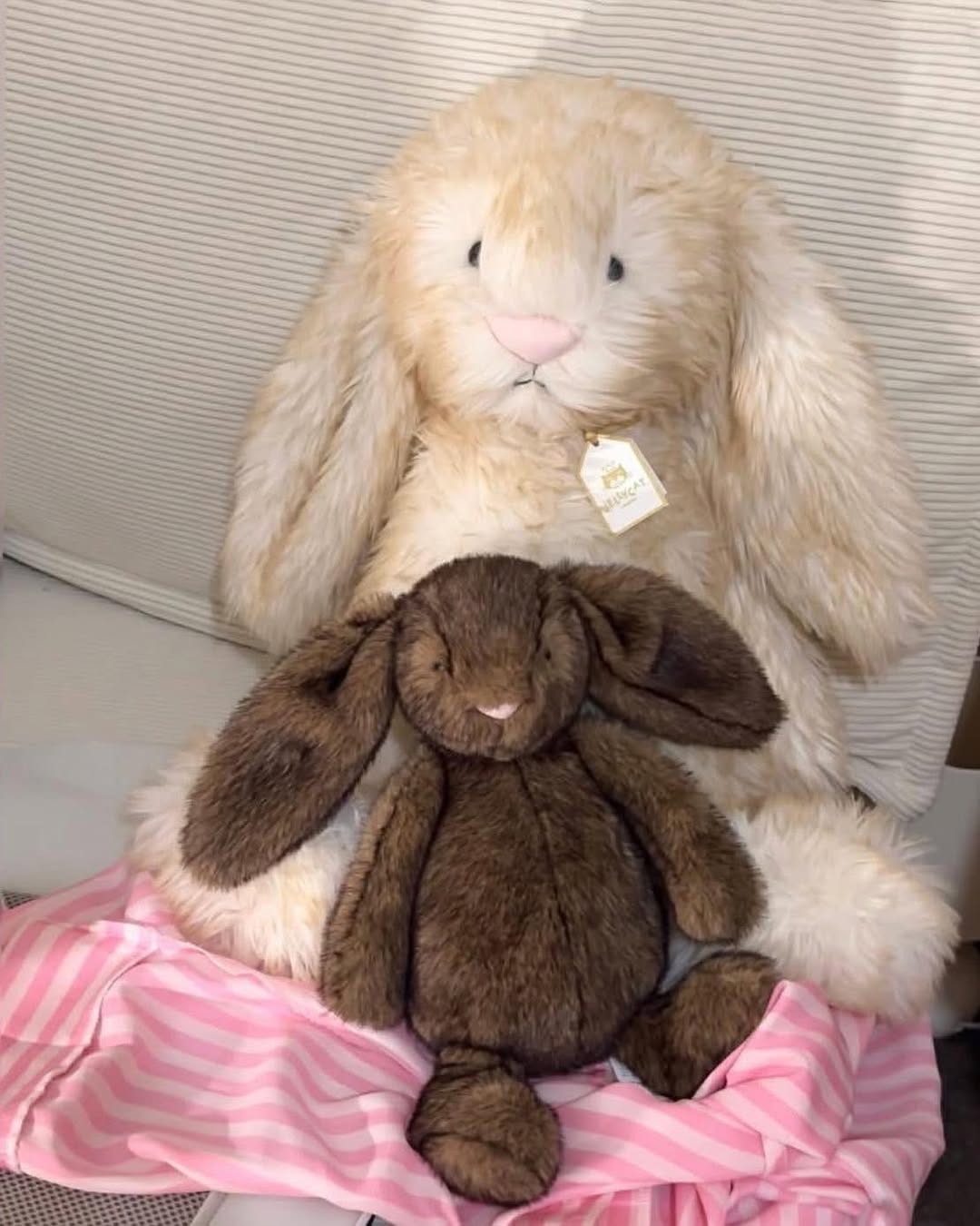 2619 - JellyCat Luxe Bunny Hoppleston 31cm [HÀNG CHÍNH HÃNG]