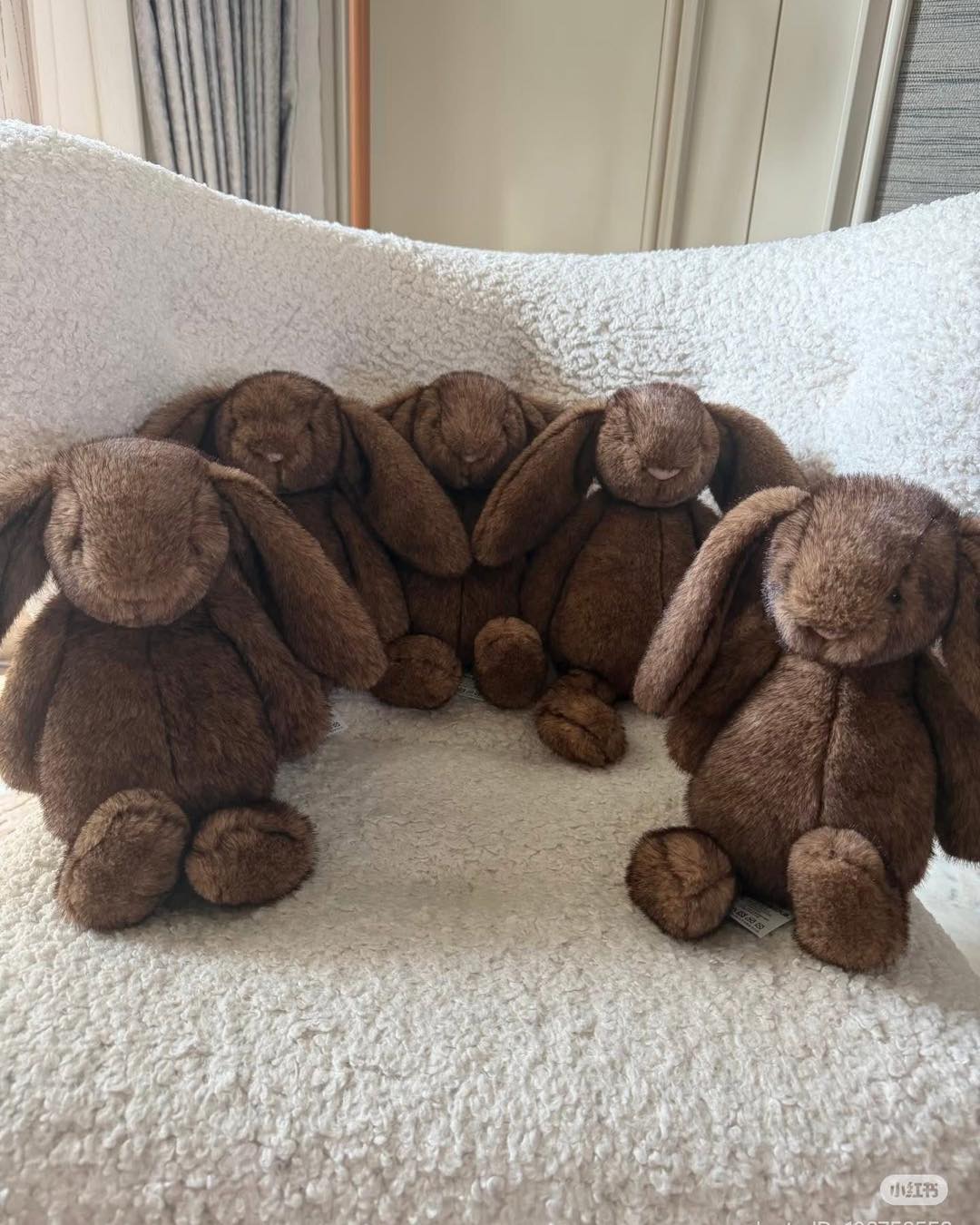 2619 - JellyCat Luxe Bunny Hoppleston 31cm [HÀNG CHÍNH HÃNG]