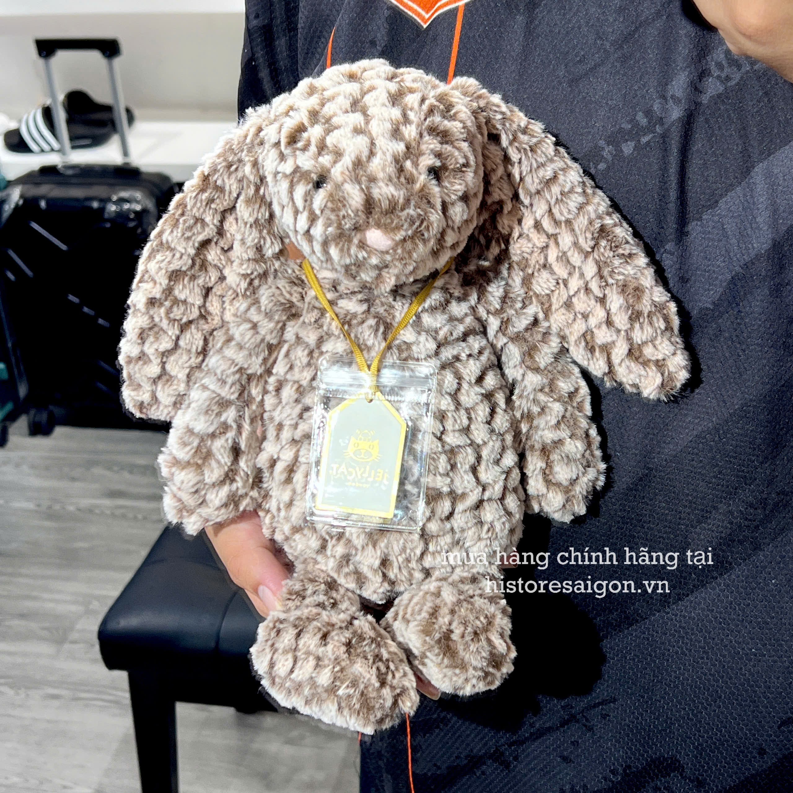 2653 - Jellycat Luxe Bunny Pine 31cm [HÀNG CHÍNH HÃNG]