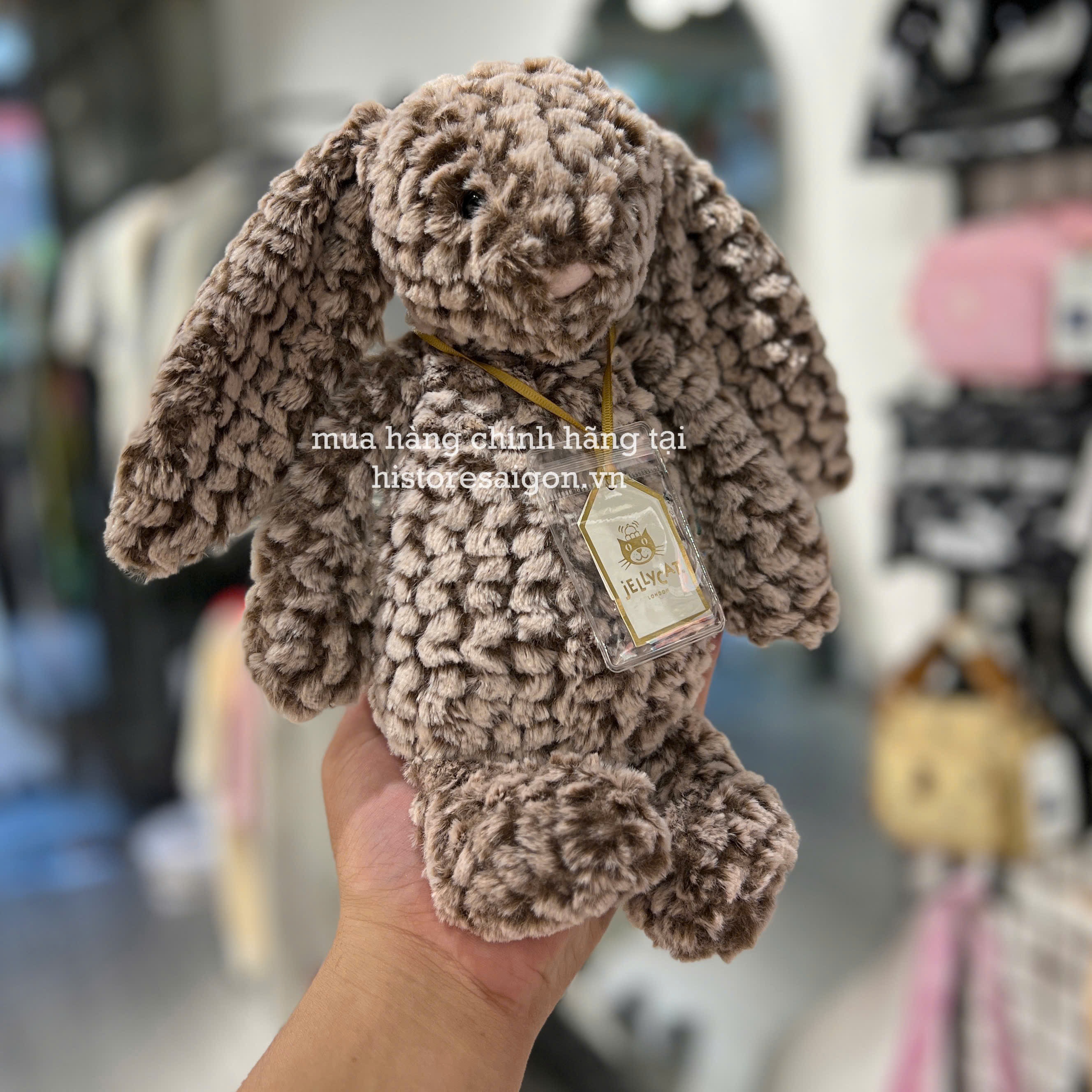 2653 - Jellycat Luxe Bunny Pine 31cm [HÀNG CHÍNH HÃNG]