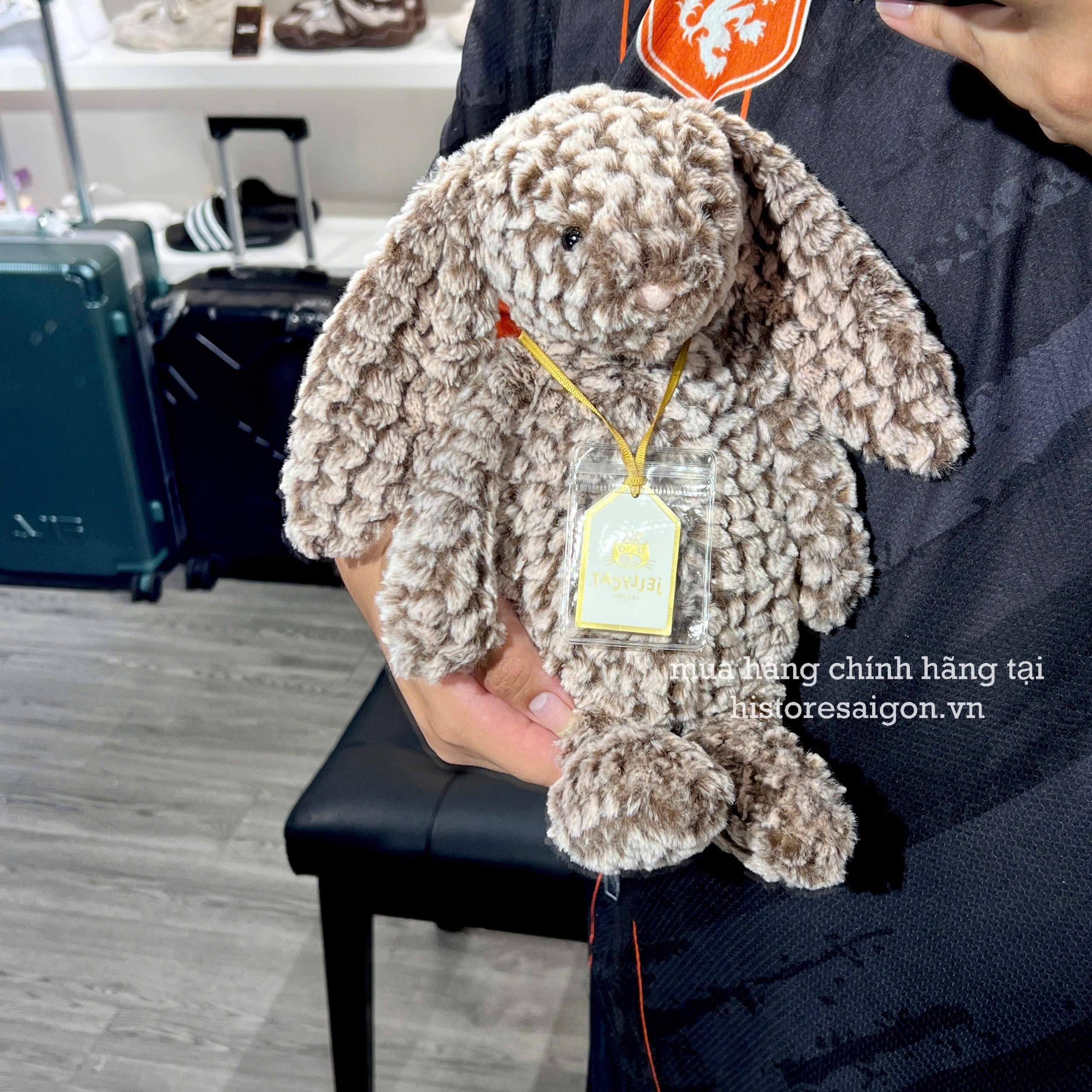 2653 - Jellycat Luxe Bunny Pine 31cm [HÀNG CHÍNH HÃNG]