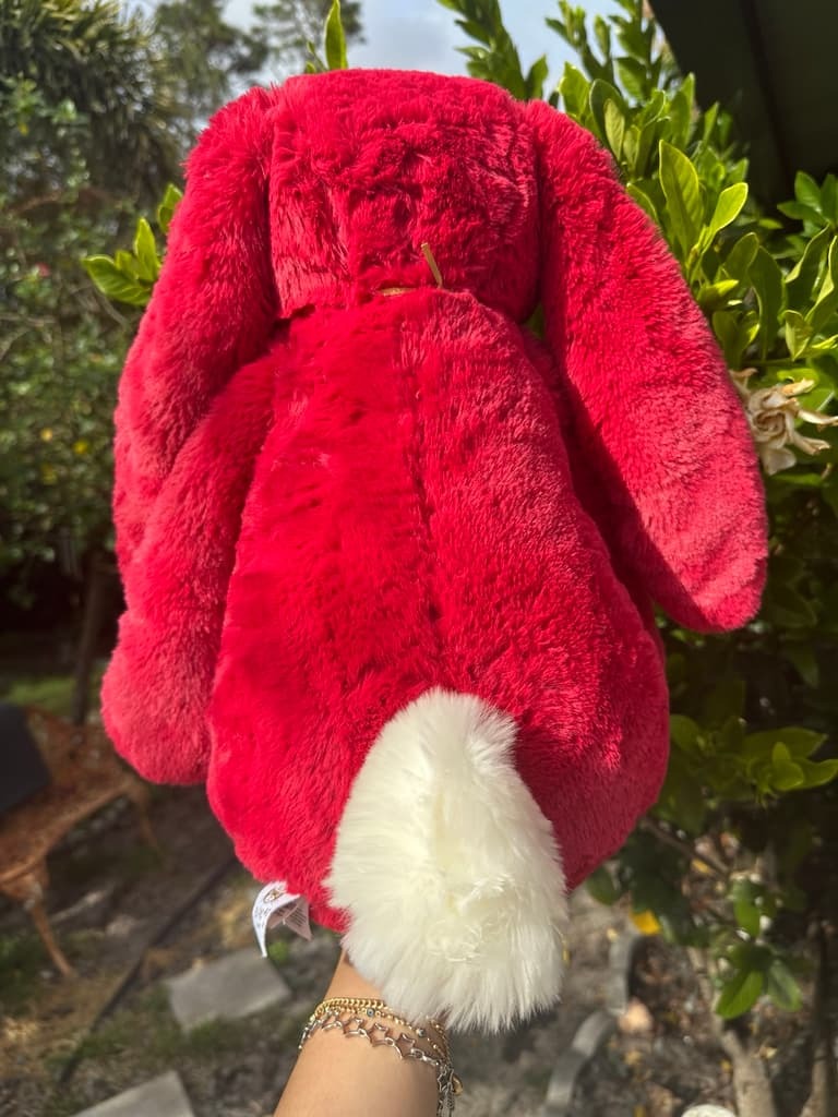 Jellycat Luxe Bunny Scarlett Huge 51cm Chính Hãng | Hí Store