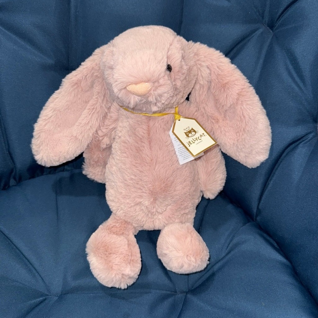 2579 - JellyCat Luxe Rosa Bunny 31cm - JellyCat Bashful Luxe Bunny Rosa Medium 31cm [HÀNG CHÍNH HÃNG]