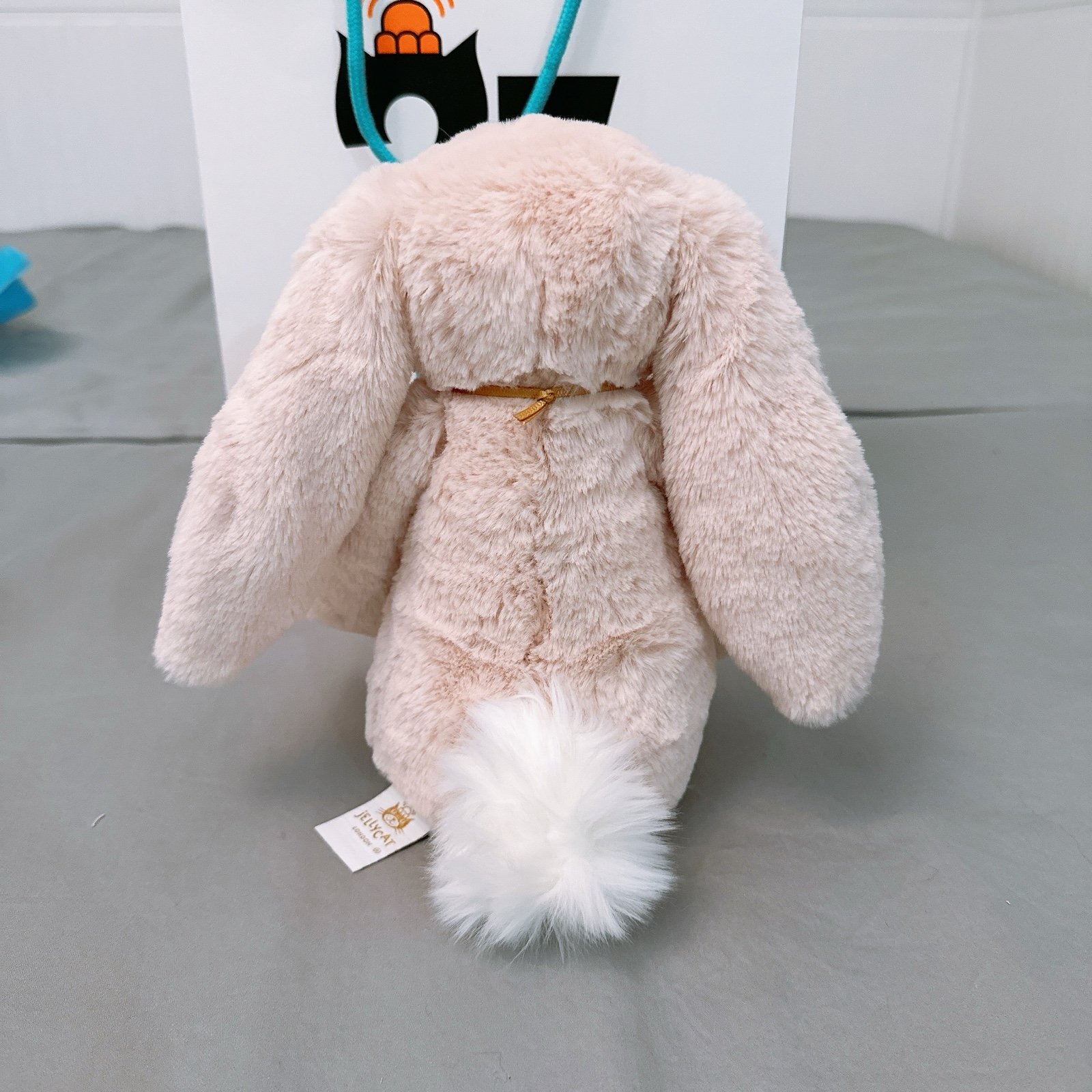 2577 - JellyCat Luxe Willow Bunny 31cm - JellyCat Bashful Luxe Bunny Willow Medium 31cm [HÀNG CHÍNH HÃNG]