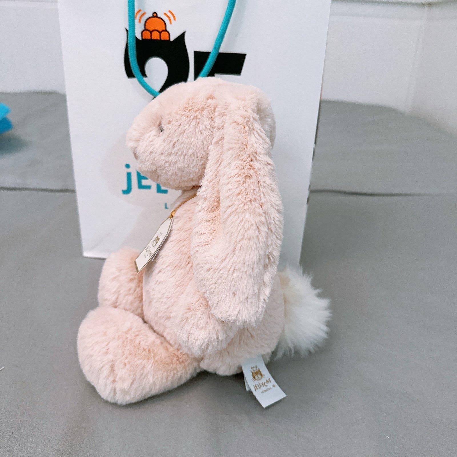 2577 - JellyCat Luxe Willow Bunny 31cm - JellyCat Bashful Luxe Bunny Willow Medium 31cm [HÀNG CHÍNH HÃNG]