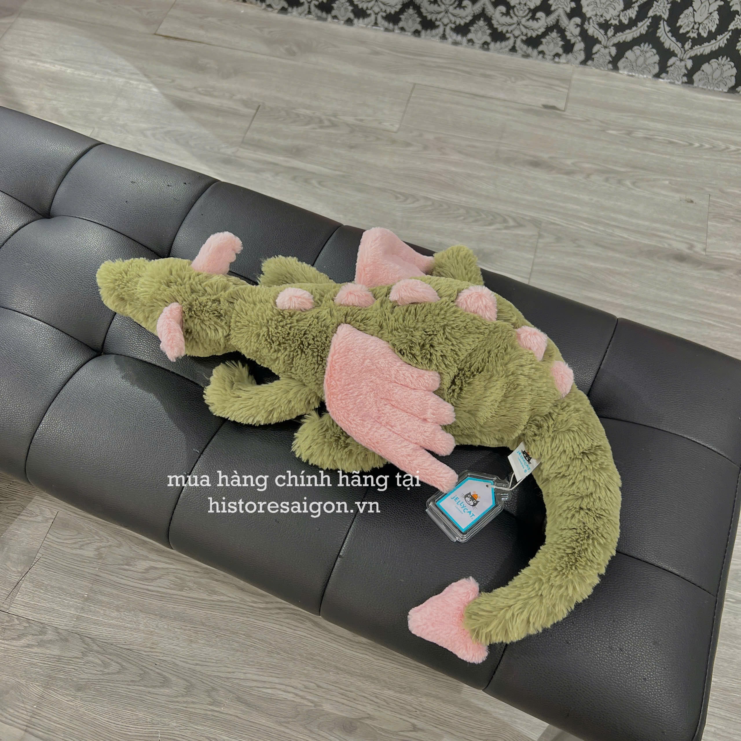 2614 - JellyCat Malachy Dragon Huge 50cm [HÀNG CHÍNH HÃNG]