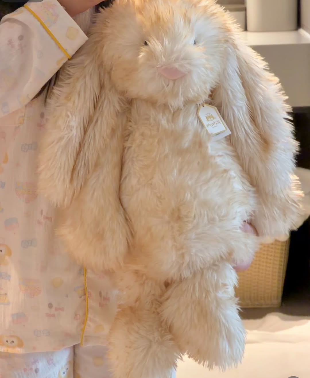 2235 - JellyCat SpringLowe Luxe Bunny 51cm - JellyCat SpringLowe Luxe Bunny Huge 51cm [HÀNG CHÍNH HÃNG]