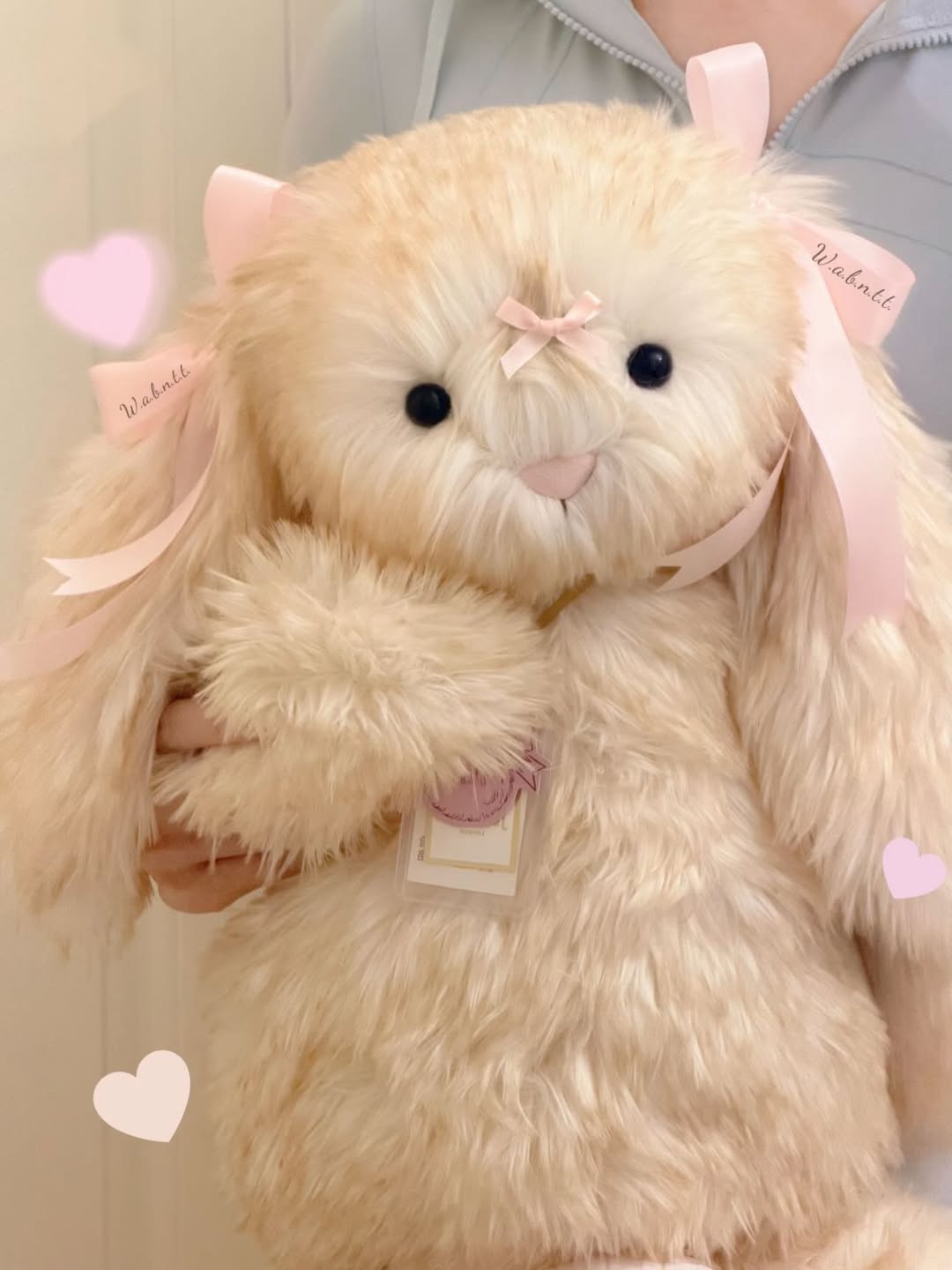 2235 - JellyCat SpringLowe Luxe Bunny 51cm - JellyCat SpringLowe Luxe Bunny Huge 51cm [HÀNG CHÍNH HÃNG]