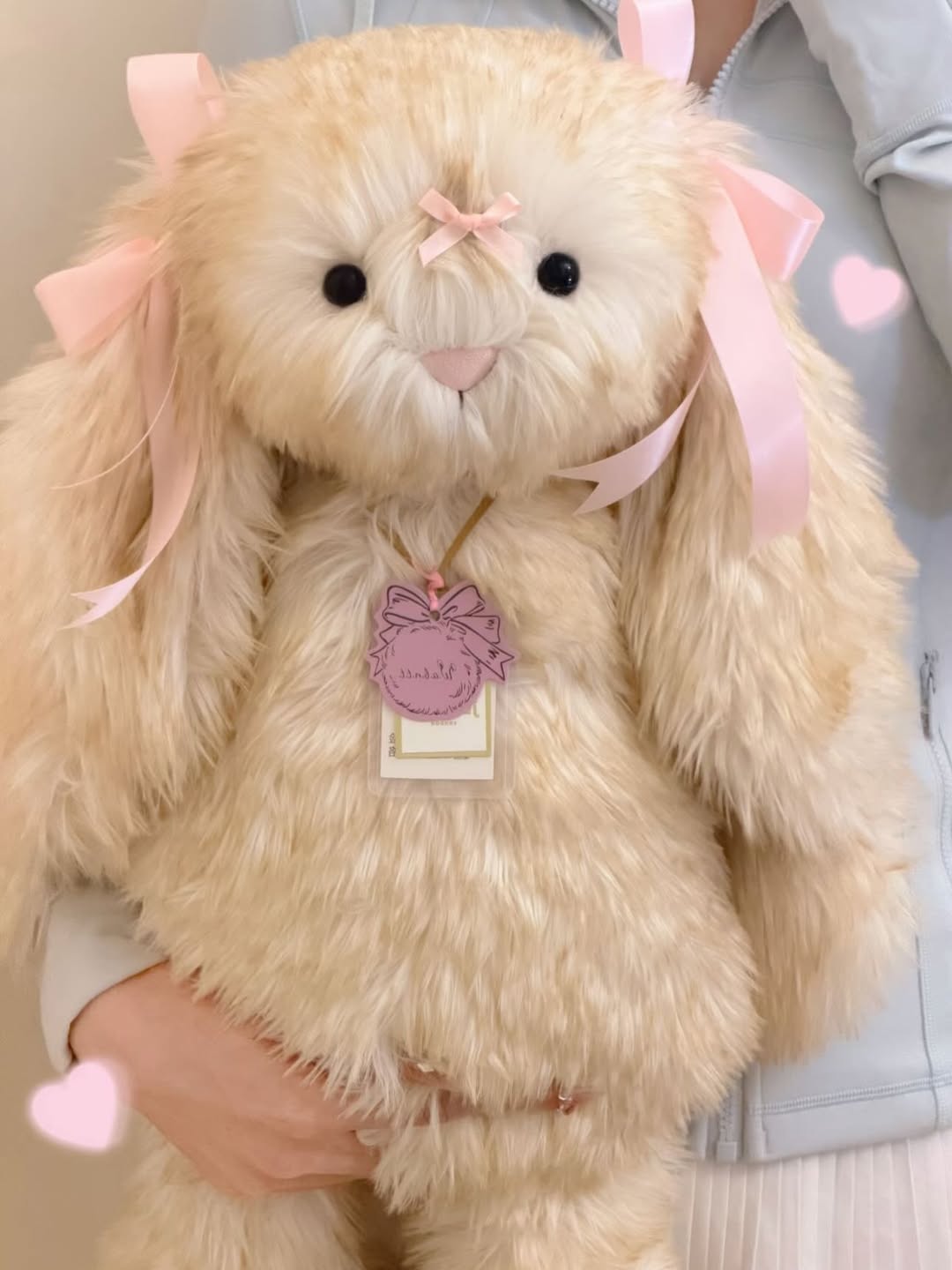 2235 - JellyCat SpringLowe Luxe Bunny 51cm - JellyCat SpringLowe Luxe Bunny Huge 51cm [HÀNG CHÍNH HÃNG]