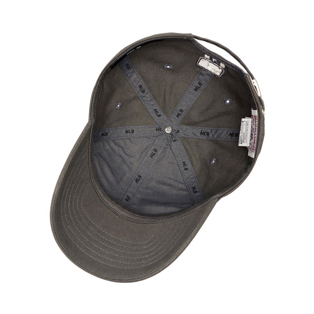 398 -  Nón MLB Unstructured Ball cap - Trắng - Ny Đen Nhỏ [HÀNG CHÍNH HÃNG]