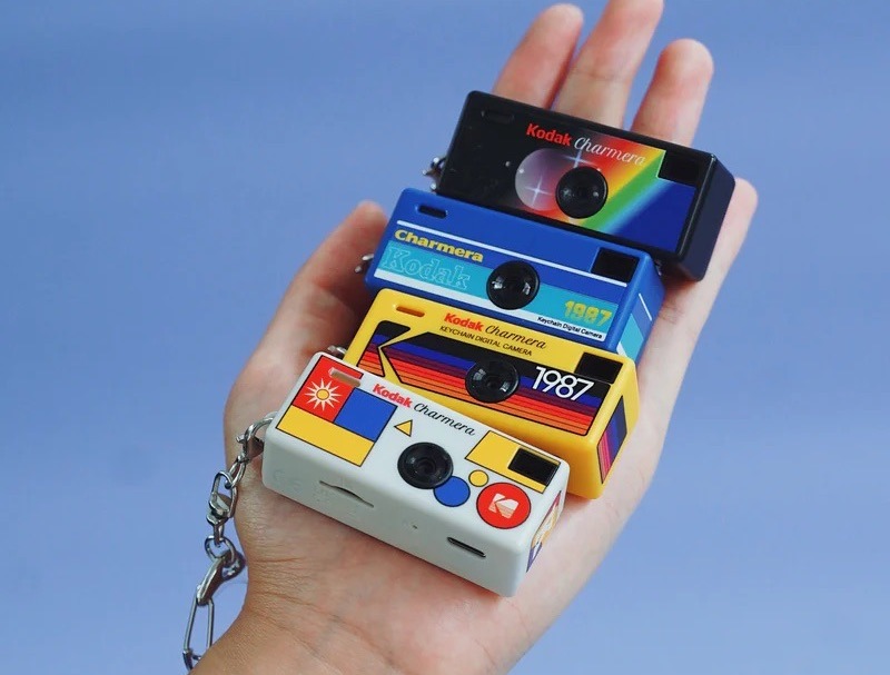 2062 - Kodak Chamera Keychain Digital Camera - Máy Ảnh Kodak Chamera Móc Treo Blindbox [HÀNG CHÍNH HÃNG]