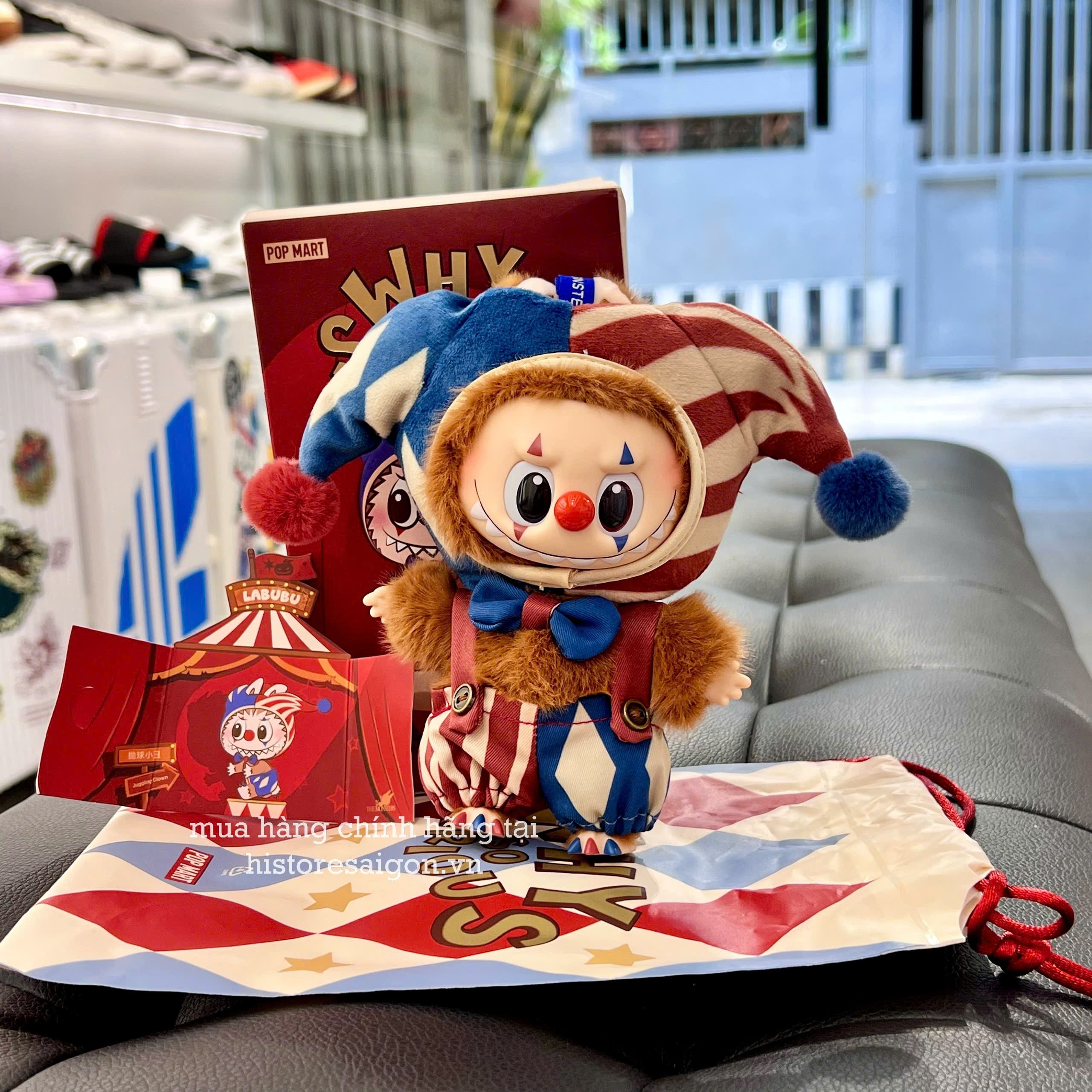 1901 - Labubu Hề Why So Serious POPMART - Labubu Hề Halloween POPMART [HÀNG CHÍNH HÃNG]