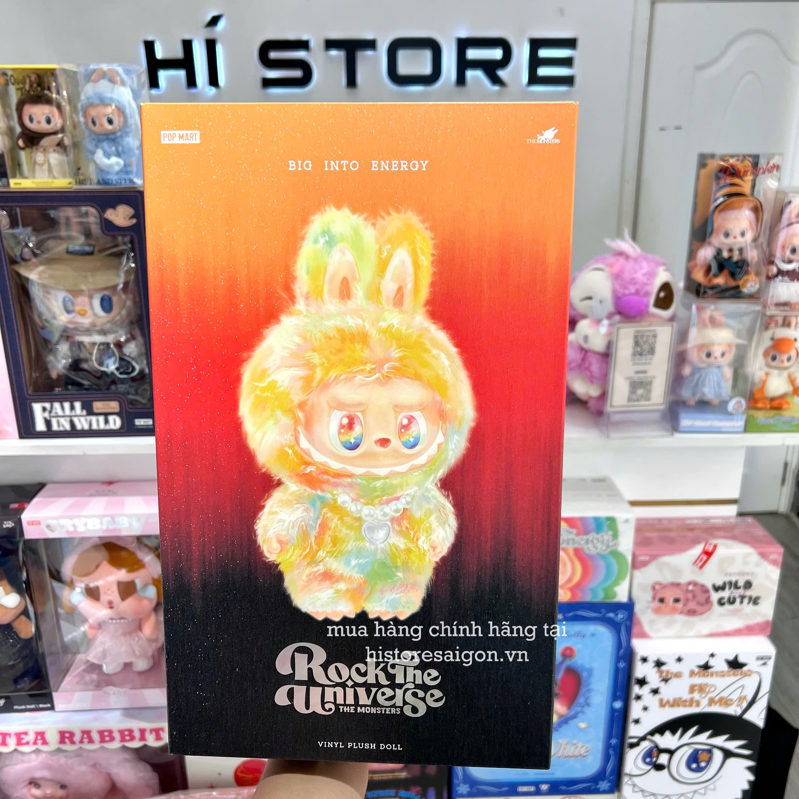 1784 - Labubu Rock The Universe POPMART 40cm 6931571074708 [HÀNG CHÍNH HÃNG]