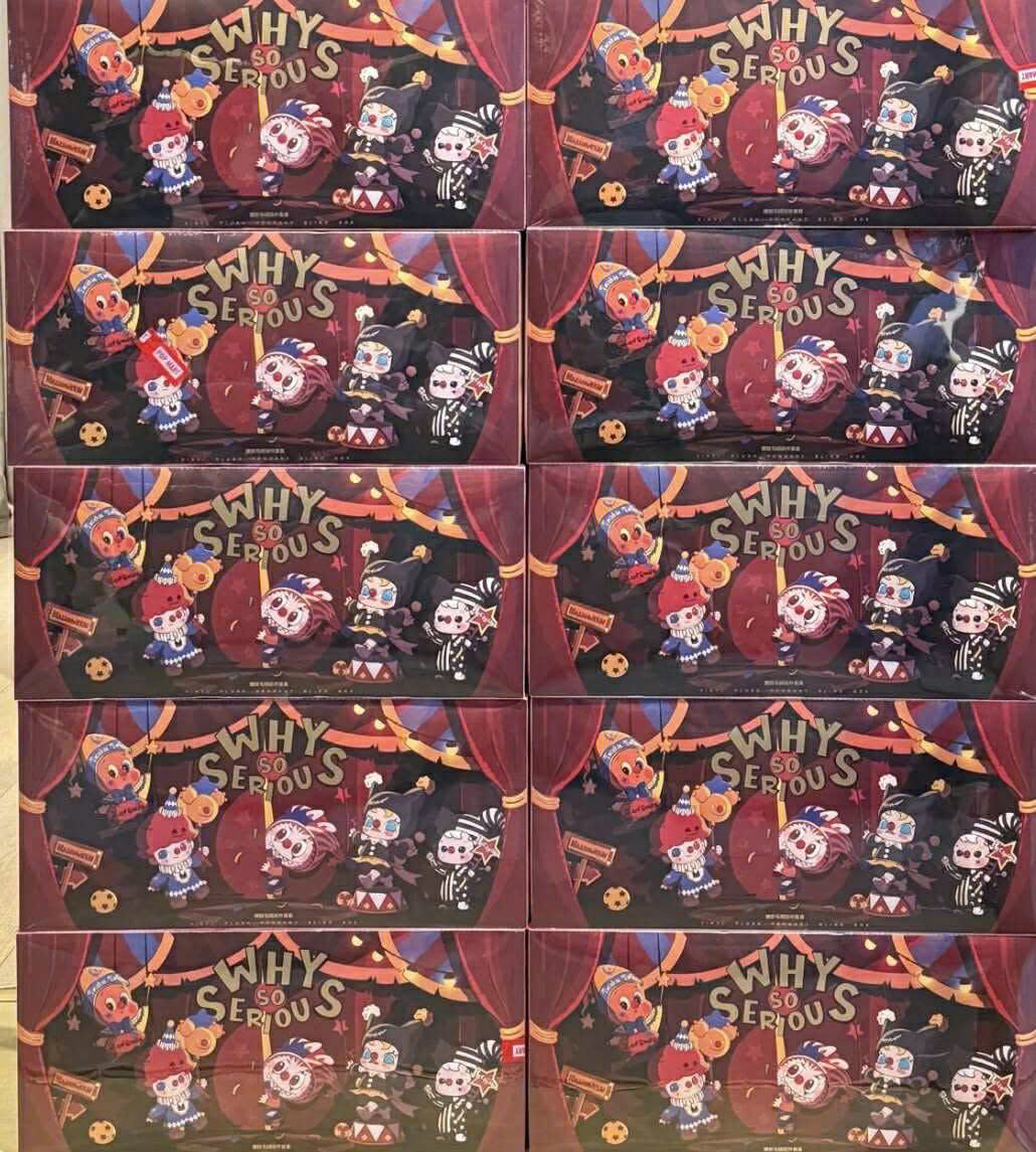 1877 - Labubu Why So Serious - Labubu Hề Set Halloween POPMART Full 8 Box [HÀNG CHÍNH HÃNG]