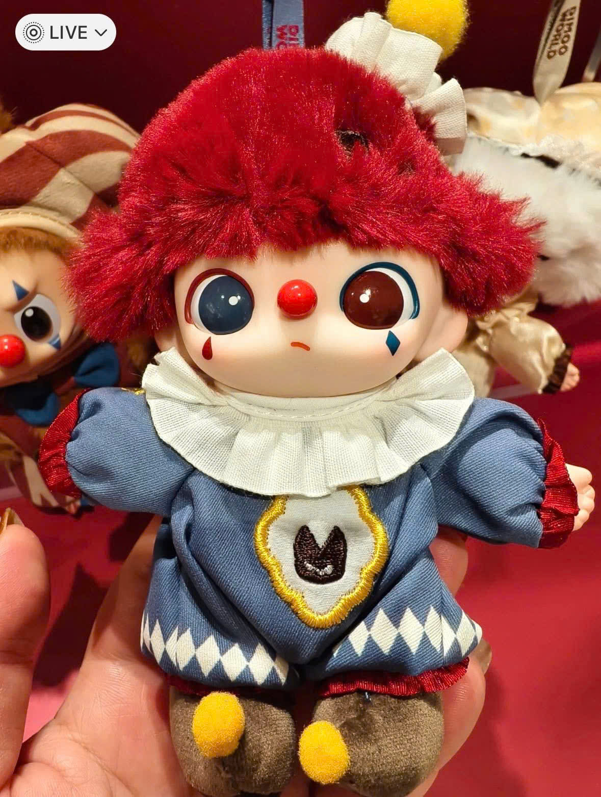 1893 - Labubu Why So Serious Blindbox POPMART - Labubu Hề Halloween POPMART 1 Hộp Ngẫu Nhiên [HÀNG CHÍNH HÃNG]